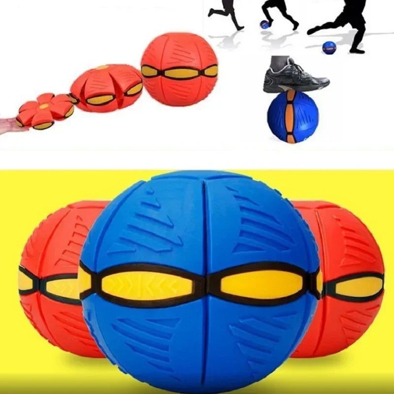 Flying UFO Flat Throw Disc Ball With LED Light Toy Kid Outdoor Garden Basketball Game Lkcomo Throw UFO Disc balls