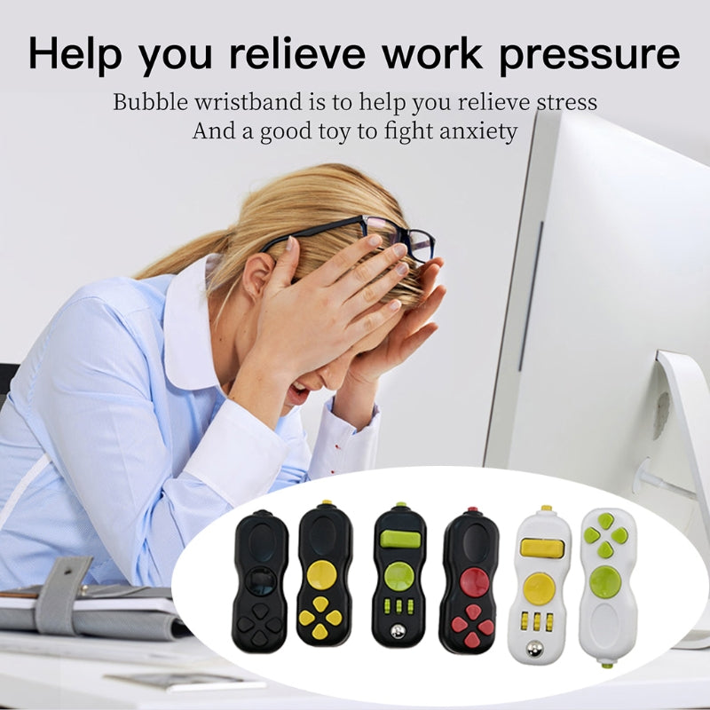 Manette Sensorielle Anti-Stress Portable – Jouet Fidget Enfant & Adulte | Handheld Stress Relief Game Controller Toy