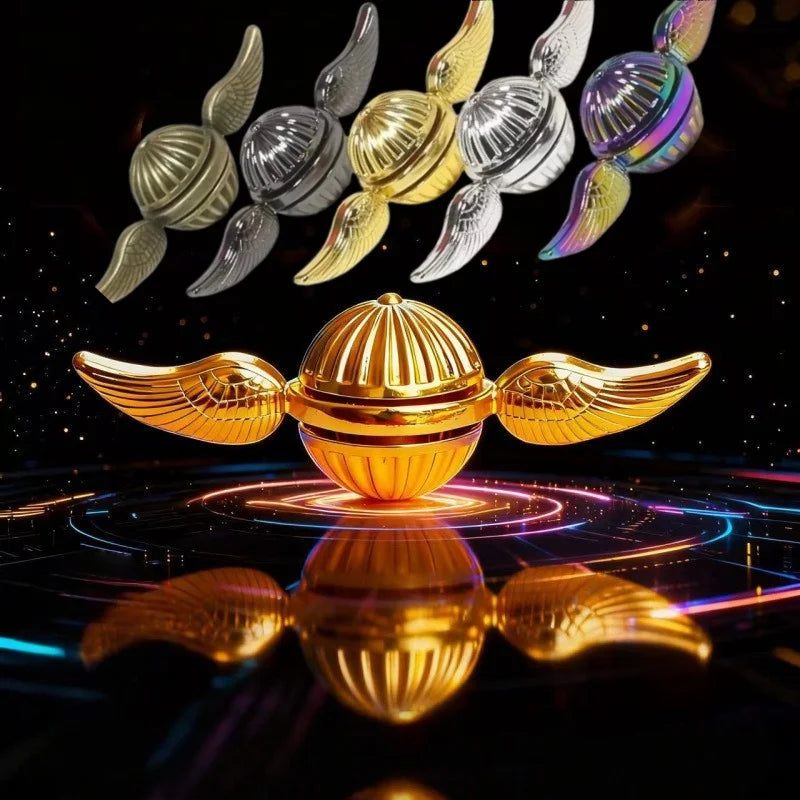 Fidget Spinner EDC Métal Ailes Gyroscope Bureau – Anti-Stress Enfant & Adulte | EDC Metal Wings Gyroscope Fidget Spinner