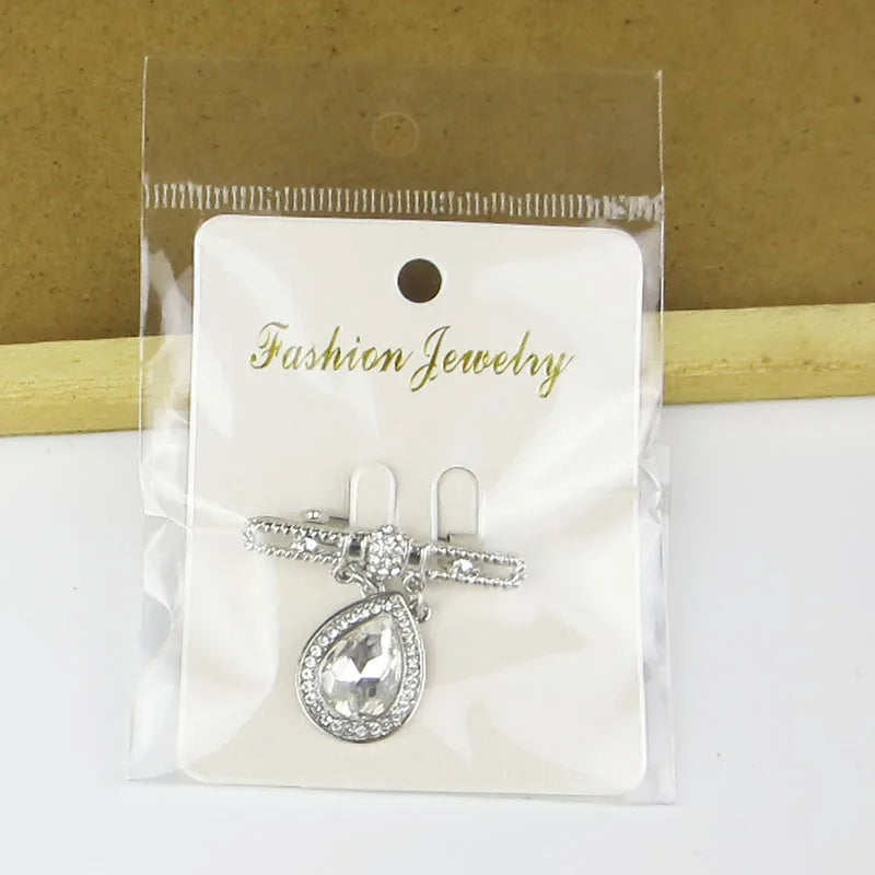 British Style Fashion Retro Brooch Animal Diamond Silver Pin for Men Male Suit Shirt Collar Accessories