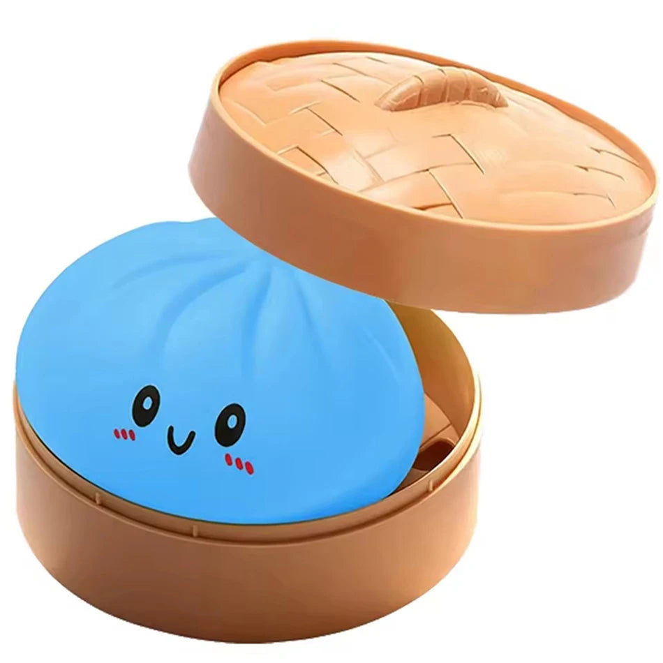 Blind box Colorful Simulated Dumpling Squishy Relaxing Relieve Anxiety Antistress Enhance Happiness Rebound Squeeze Reliever Toy