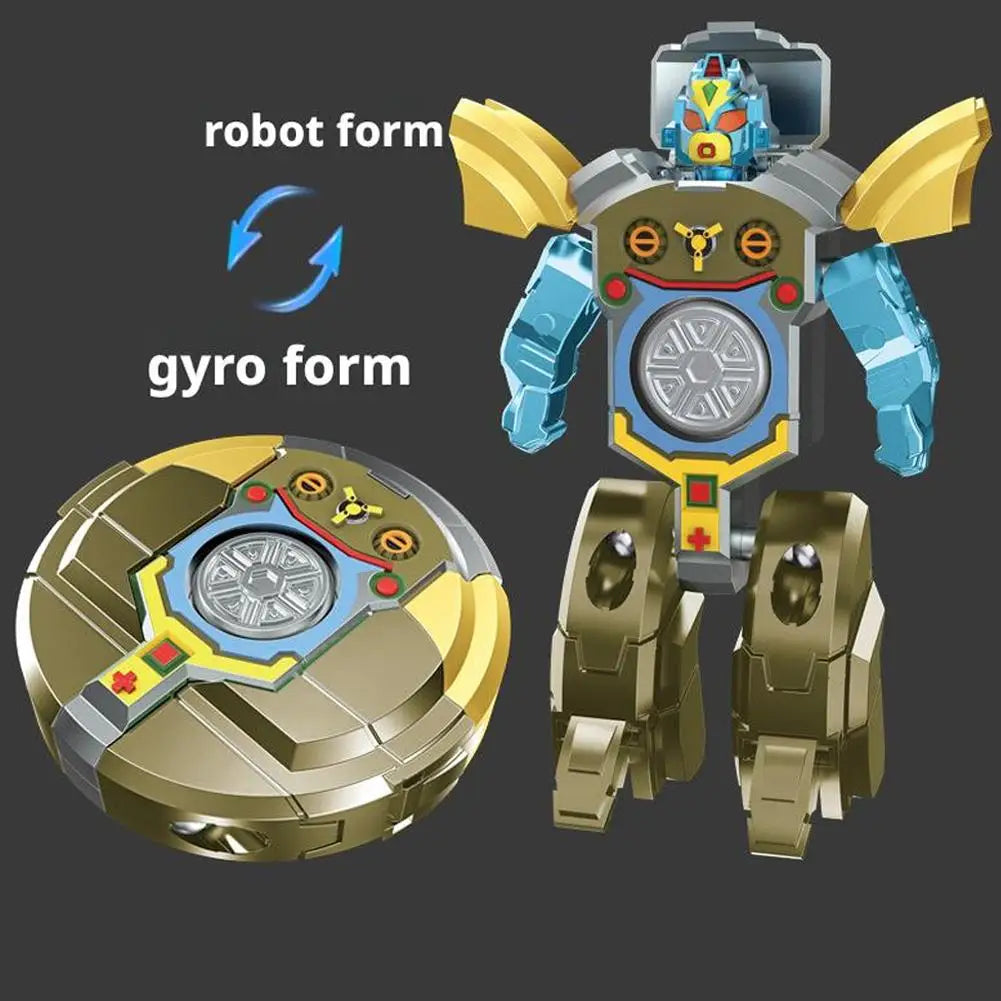 Transforming Dinosaur Robot Tank Fidget Spinner, Creative Cool Change Finger Toy for Kids Adults, Stress Relief Anti-Anxiety