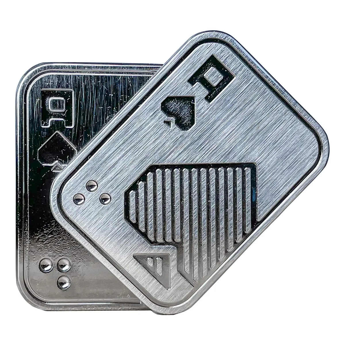 Adult and Male Irritable Desktop Toys EDC Metal Magnetic Slider Poker Sticks Card Anxiety and Irritability Game Gifts