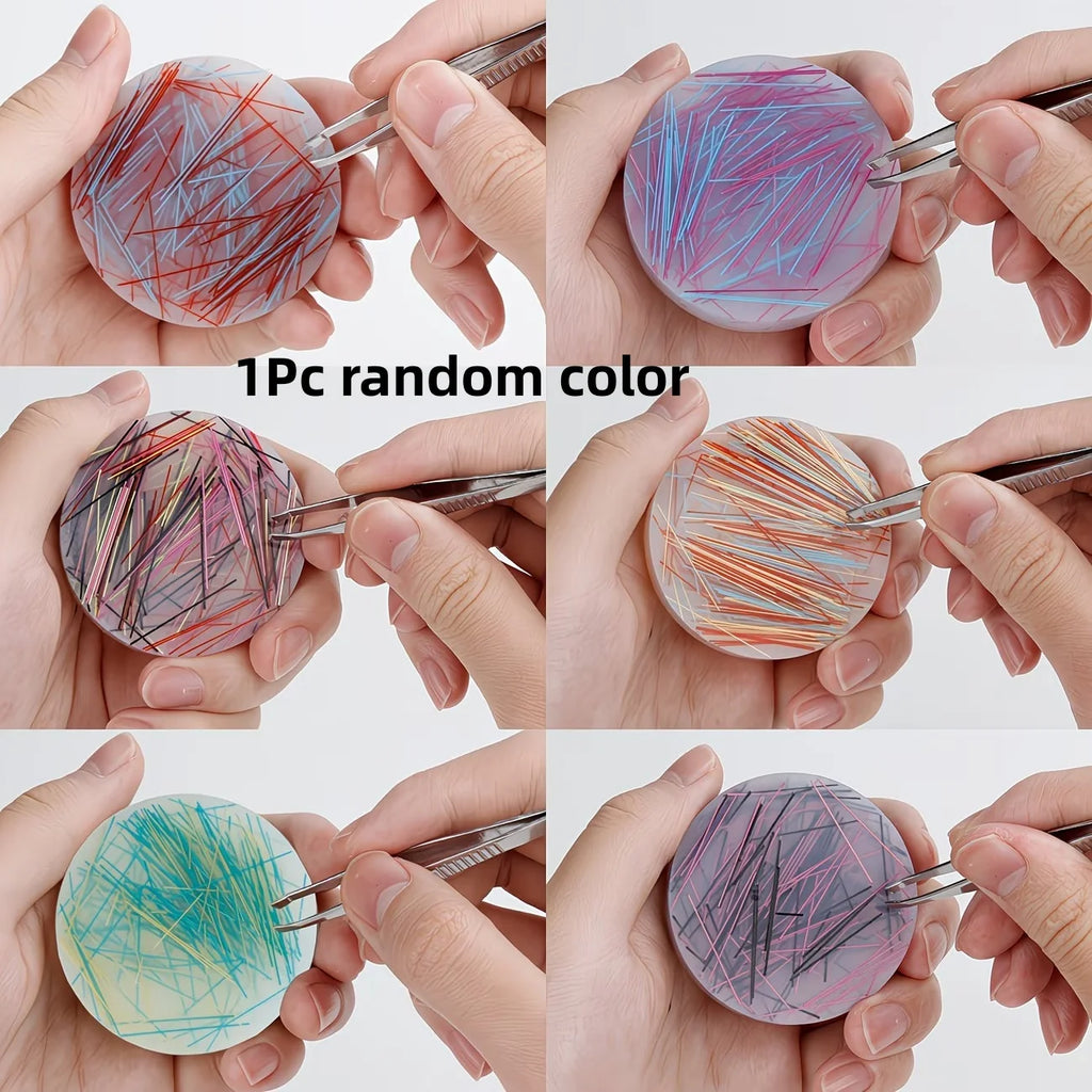1pc Round Picking Pad - Adult Relax Toy for Skin Picking Disorder and Trichotillomania, Sensory Picking Pad for Autism and Relax