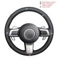 Custom Hand Stitching Steering Wheel Cover for Mazda MX-5 2009-2013 RX-8 2009-2013 CX-7 CX7 2007-2009 Car Steering Wheel Covers