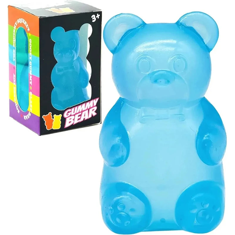Cute Bear Maltose Squeeze Toy Dough Creative New Item Stress Relief Doll Desk Decoratio Colorful Sensory Toy Creative New Item