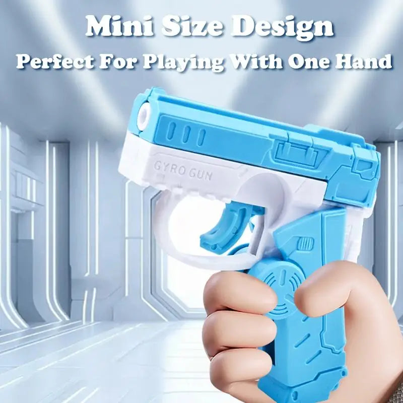 Fidget Spinner 2-en-1 Pistolet Gyroscope Enfant – Rebond Automatique | 2-in-1 Deformed Spinner Gun Toy