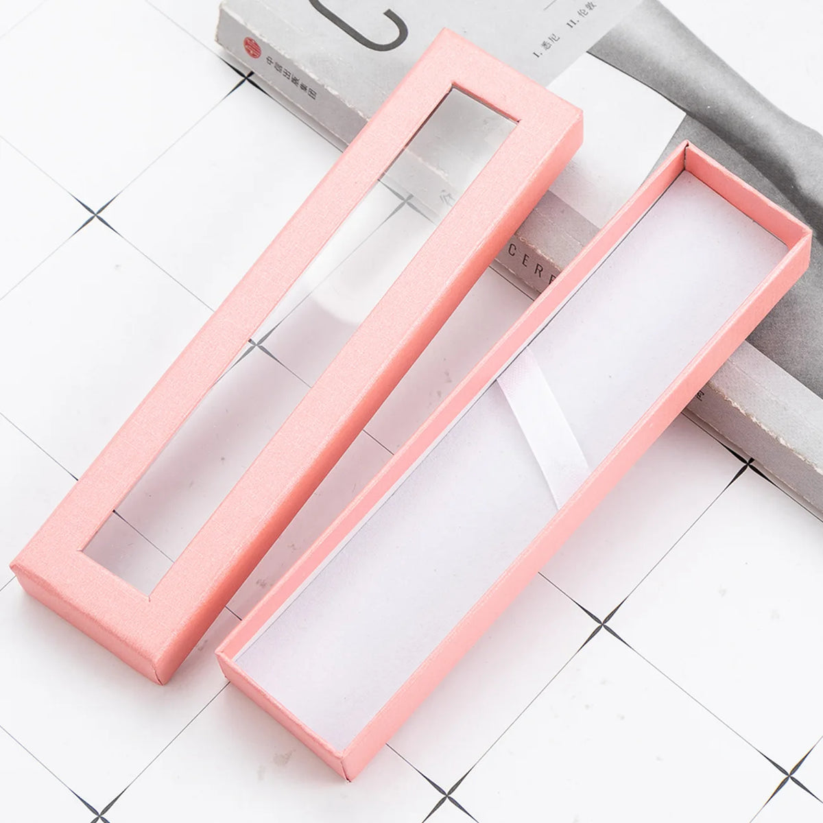 Pen Box Paper Box Jewelry Gift Pen Box Heaven and Earth Cover Gift Box Stationery