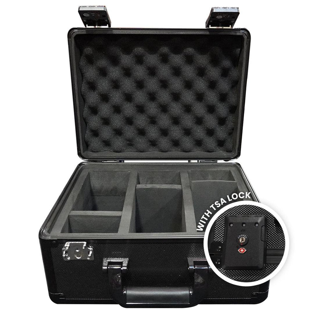 EVORETRO – Boîte de Rangement Cartes Gradées avec Cadenas TSA | Graded Card Storage Box TSA Lock