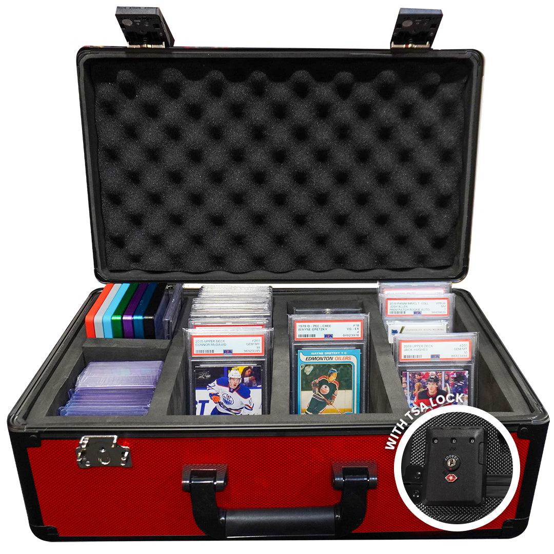 EVORETRO – Boîte de Rangement Cartes Gradées avec Cadenas TSA | Graded Card Storage Box TSA Lock