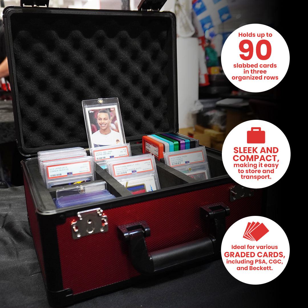 EVORETRO – Boîte de Rangement Cartes Gradées avec Cadenas TSA | Graded Card Storage Box TSA Lock
