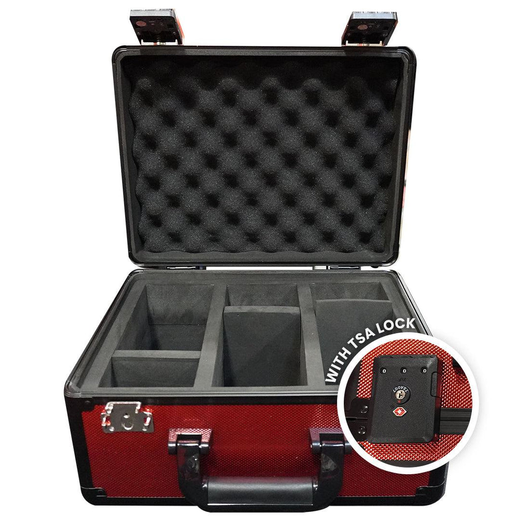 EVORETRO – Boîte de Rangement Cartes Gradées avec Cadenas TSA | Graded Card Storage Box TSA Lock