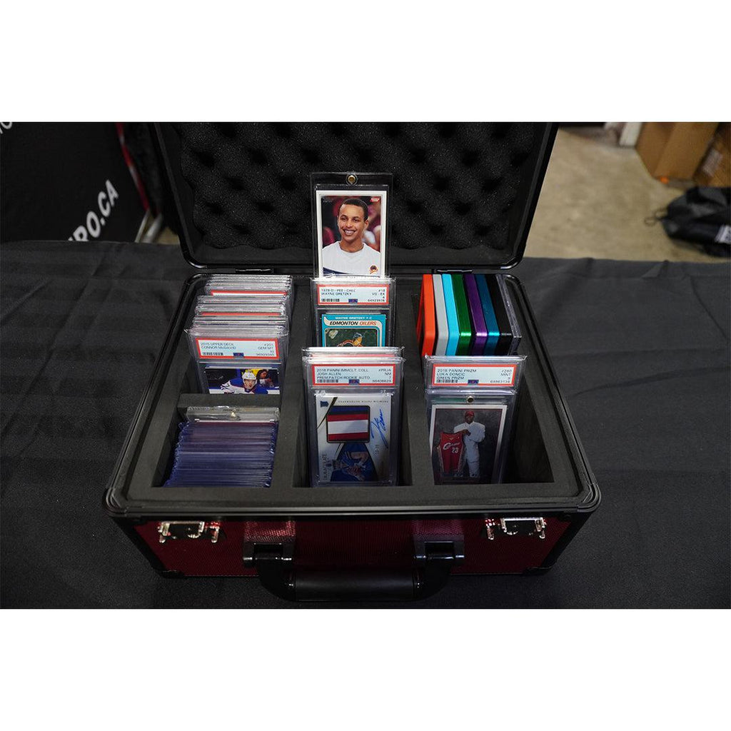 EVORETRO – Boîte de Rangement Cartes Gradées avec Cadenas TSA | Graded Card Storage Box TSA Lock