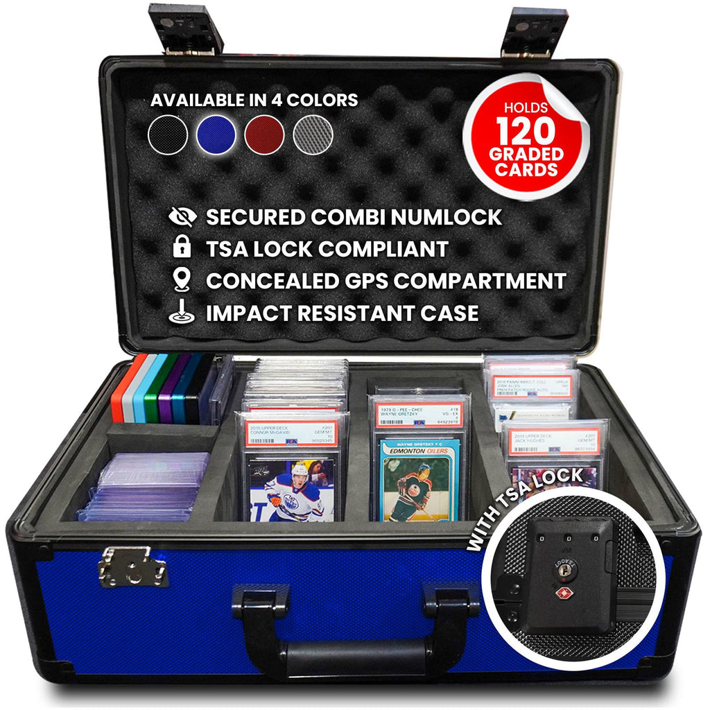 EVORETRO – Boîte de Rangement Cartes Gradées avec Cadenas TSA | Graded Card Storage Box TSA Lock