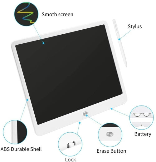 Tablette Écriture LCD 15 Pouces Enfant – Ardoise Numérique Dessin | 15 Inch LCD Writing Drawing Tablet for Kids