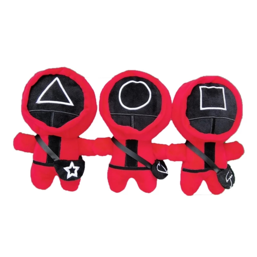 Peluche Squid Game Coréen – Jouet en Peluche Personnages Officiels | Korean Squid Game Stuffed Plush Toy