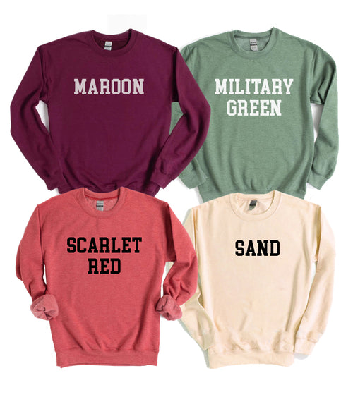 Sweatshirt Unisexe Faith – Col Rond Coton/Polyester | Faith Unisex Crew Neck Sweatshirt
