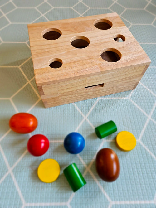 Boîte de Tri Peek a Boo QToys Australia – Jouet Éducatif Bébé & Tout-Petit | QToys Peek a Boo Sorting Box