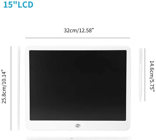 Tablette Écriture LCD 15 Pouces Enfant – Ardoise Numérique Dessin | 15 Inch LCD Writing Drawing Tablet for Kids