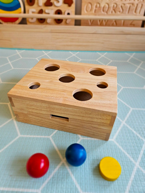 Boîte de Tri Peek a Boo QToys Australia – Jouet Éducatif Bébé & Tout-Petit | QToys Peek a Boo Sorting Box