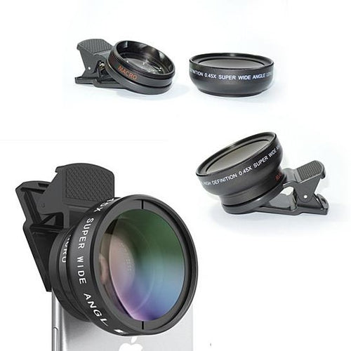 Objectif Grand Angle Ultra Wide pour Smartphone – Lentille Photo Mobile | Ultra Wide Angle Camera Lens for Mobile Phone