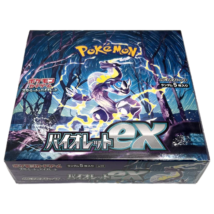 Pokémon TCG Japonais – Violet ex – Booster Box (30 Packs) | Pokémon TCG Japanese Violet ex Booster Box